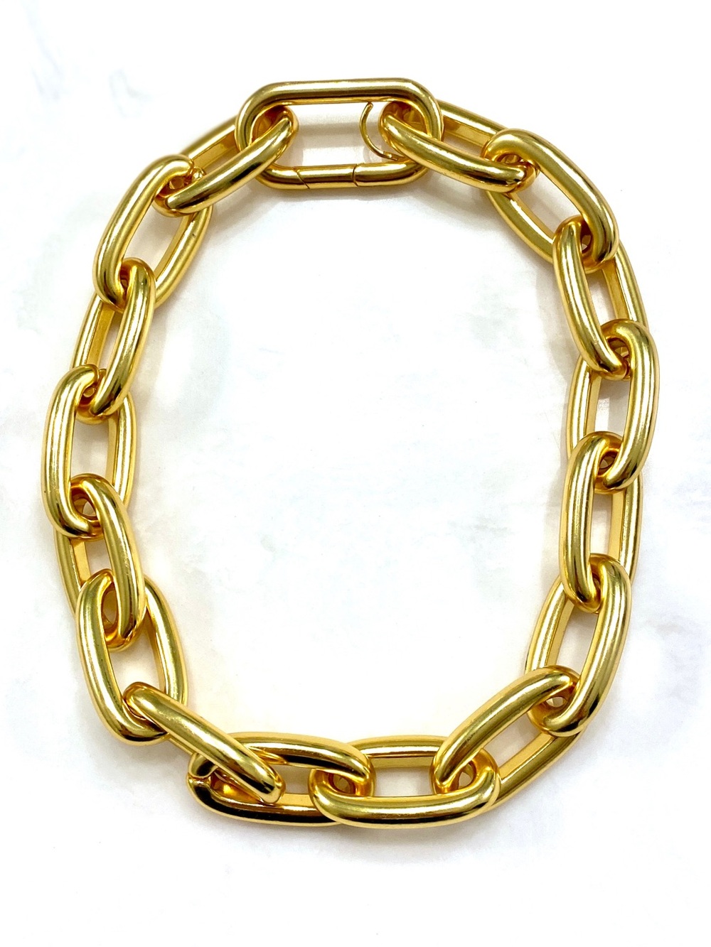 J. Crew Polished Gold Link Necklace - Picture 3 of 6